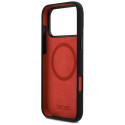BMW pouzdro M Silicon Horizontal Line MagSafe pro iPhone 17 Pro Max – černé