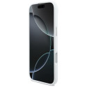 BMW silikonové pouzdro M Silicon Horizontal Line MagSafe pro iPhone Air – bílé