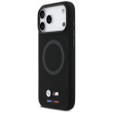 BMW pouzdro M Silicon Logo MagSafe pro iPhone 17 Pro Max – černé