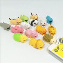 Hedgehog-shaped phone cable cover