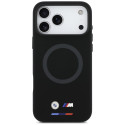 BMW pouzdro M Silicon Logo MagSafe pro iPhone 17 Pro Max – černé