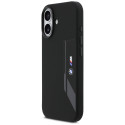 BMW pouzdro M Silicon Vertical Logo MagSafe pro iPhone 17 – černé