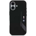 BMW pouzdro M Silicon Vertical Logo MagSafe pro iPhone 17 – černé
