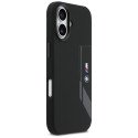 BMW pouzdro M Silicon Vertical Logo MagSafe pro iPhone 17 – černé