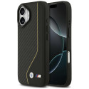 BMW pouzdro M Carbon Line & Logo MagSafe pro iPhone 17 – žluté