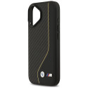 BMW pouzdro M Carbon Line & Logo MagSafe pro iPhone 17 – žluté