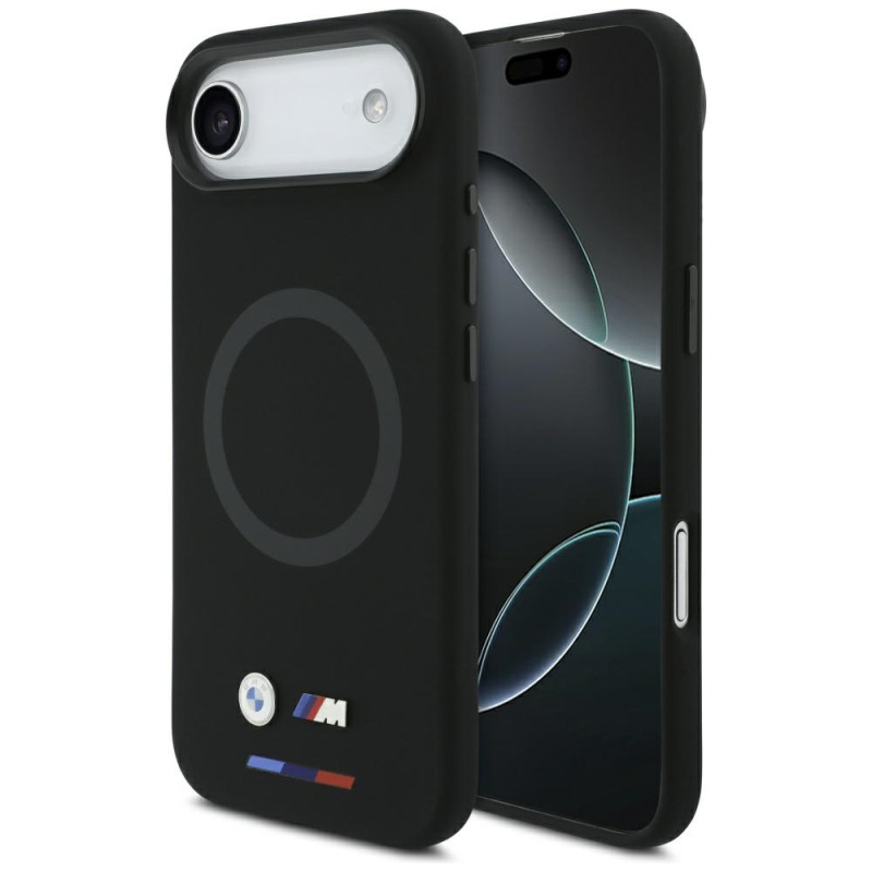 BMW silikonové pouzdro M Silicon Logo MagSafe pro iPhone Air – černé