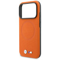 BMW MagSafe pouzdro M FW Metal Logo pro iPhone 17 Pro – oranžové