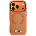 BMW pouzdro M IML Metal Logos MagSafe pro iPhone 17 Pro – oranžové Pro Orange