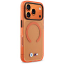 BMW pouzdro M IML Metal Logos MagSafe pro iPhone 17 Pro – oranžové Pro Orange
