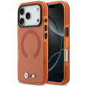 BMW pouzdro M IML Shockproof Metal Logos MagSafe pro iPhone 17 Pro – oranžové Pro Orange