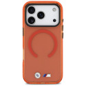 BMW pouzdro M IML Shockproof Metal Logos MagSafe pro iPhone 17 Pro – oranžové Pro Orange
