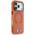 BMW pouzdro M IML Shockproof Metal Logos MagSafe pro iPhone 17 Pro – oranžové Pro Orange