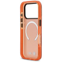 BMW pouzdro M IML Shockproof Metal Logos MagSafe pro iPhone 17 Pro – oranžové Pro Orange
