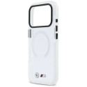 BMW pouzdro M IML Shockproof Metal Logos MagSafe pro iPhone 17 Pro – průhledné