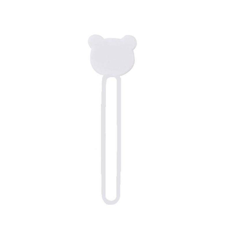 Cívka na kabel silikonová - bílá