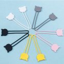 Silicone cable reel - white