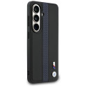 Pouzdro BMW Perforated Stripe Logo MagSafe na Samsung Galaxy S26 - modré