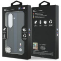Pouzdro BMW Perforated Stripe Logo MagSafe na Samsung Galaxy S26 - modré