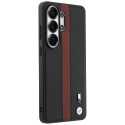 Pouzdro BMW Perforated Stripe Logo MagSafe na Samsung Galaxy S26 Ultra - červené