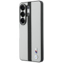 Pouzdro BMW Perforated Stripe Logo MagSafe na Samsung Galaxy S26 Ultra - šedé