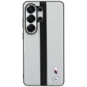 Pouzdro BMW Perforated Stripe Logo MagSafe na Samsung Galaxy S26 Ultra - šedé
