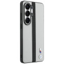 Pouzdro BMW Perforated Stripe Logo MagSafe na Samsung Galaxy S26 Ultra - šedé