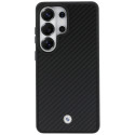 Pouzdro BMW Sign Magnetic Carbon Fiber MagSafe na Samsung Galaxy S26 Ultra - černé