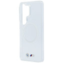 Pouzdro BMW IML Shockproof Metal Logo MagSafe na Samsung Galaxy S26 Ultra - průhledné