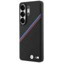 Pouzdro BMW Tricolor Metal Logo MagSafe na Samsung Galaxy S26 Ultra - černé