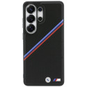 Pouzdro BMW Tricolor Metal Logo MagSafe na Samsung Galaxy S26 Ultra - černé
