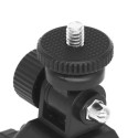 Sports camera holder rotates 360 degrees