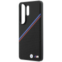 Pouzdro BMW Tricolor Metal Logo MagSafe na Samsung Galaxy S26 Ultra - černé