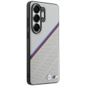 Pouzdro BMW Tricolor Metal Logo MagSafe na Samsung Galaxy S26 Ultra - šedé