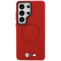 Pouzdro BMW M Metal Logo MagSafe na Samsung Galaxy S26 Ultra - červené