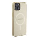 Kryt GUESS GUHMP15MPSAHMCB pro iPhone 15 Plus MagSafe - zlatá
