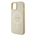 Kryt GUESS GUHMP15MPSAHMCB pro iPhone 15 Plus MagSafe - zlatá