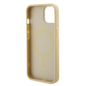 Kryt GUESS GUHMP15MPSAHMCB pro iPhone 15 Plus MagSafe - zlatá