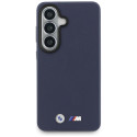 Pouzdro BMW M Metal Logo MagSafe na Samsung Galaxy S26 - tmavě modré