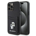 Kryt Karl Lagerfeld KLHCP15XSAPKCNPK iPhone 15 Pro Max - black/black