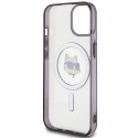 Kryt Karl Lagerfeld KLHMP15MHCHNOTK iPhone 15 Plus transparent