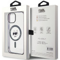 Kryt Karl Lagerfeld KLHMP15MHCHNOTK iPhone 15 Plus transparent