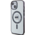 Kryt Karl Lagerfeld KLHMP15MHKHNOTK pro iPhone 15 Plus transparentní