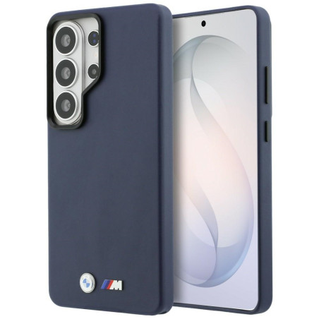 Pouzdro BMW M Metal Logo MagSafe na Samsung Galaxy S26 Ultra - tmavě modré