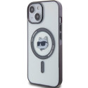 Kryt Karl Lagerfeld KLHMP15SHCHNOTK iPhone 15 transparentní
