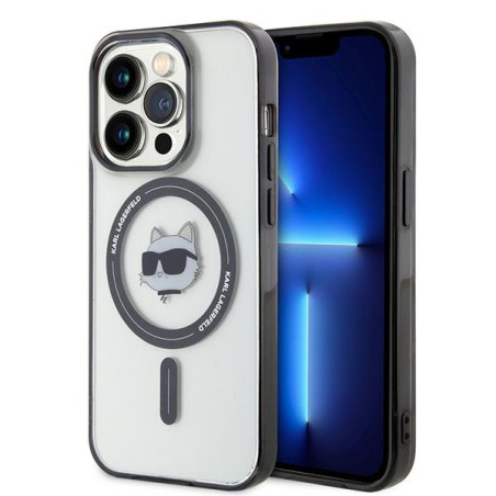 Kryt Karl Lagerfeld KLHMP15XHCHNOTK iPhone 15 Pro Max transparent