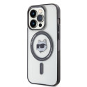 Kryt Karl Lagerfeld KLHMP15XHCHNOTK iPhone 15 Pro Max transparent