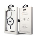 Kryt Karl Lagerfeld KLHMP15XHCHNOTK iPhone 15 Pro Max transparent