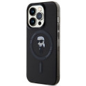 Kryt Karl Lagerfeld iPhone 15 Pro Max MagSafe black