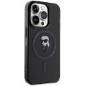 Kryt Karl Lagerfeld iPhone 15 Pro Max MagSafe black